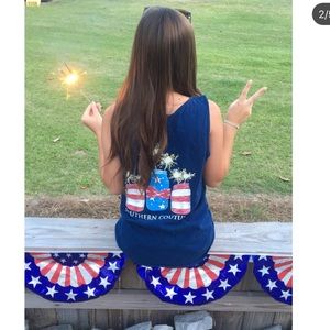 Southern couture Tank top